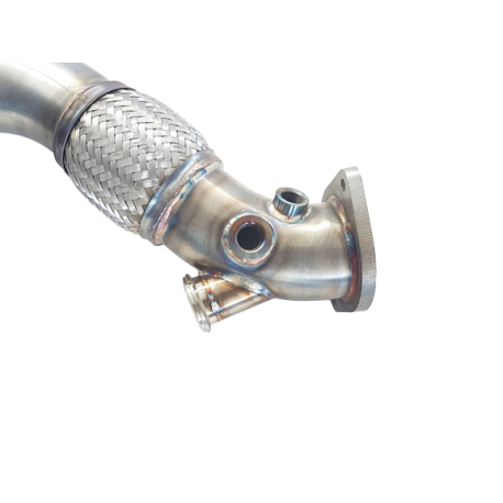 Downpipe Fmic.Pro Per BMW X5 E70 30dx 40dx N57 N57S 2009-2013 – Scarico 76 Mm In Acciaio Inox Con Sonde Lambda E Temperatura